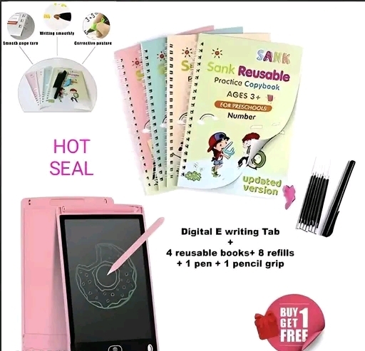 Writing Tablet+4 Practice Magic Book 