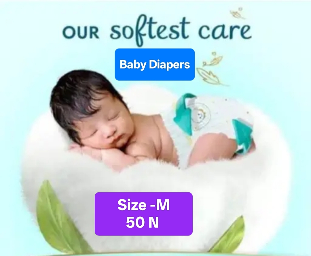Soft Diapers Size-M 50N