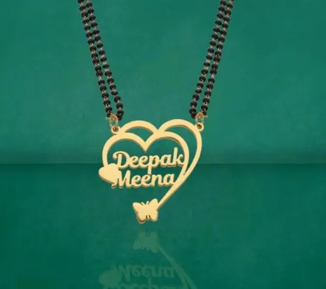 Couple Name Mangal Sutra